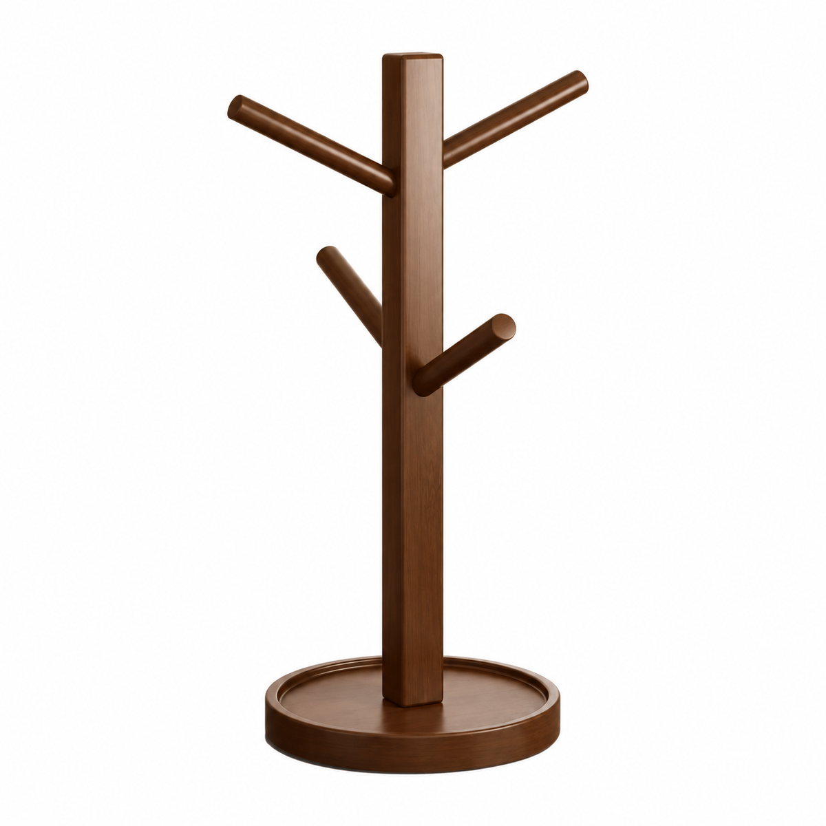 Wooden Mug Holder Tree Stand